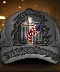 Jesus Don’t Be Afraid Just Have Faith Flag Classic Cap