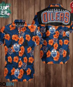 Edmonton Oilers Aloha Shirt Edmonton Oilers Aloha Shirt