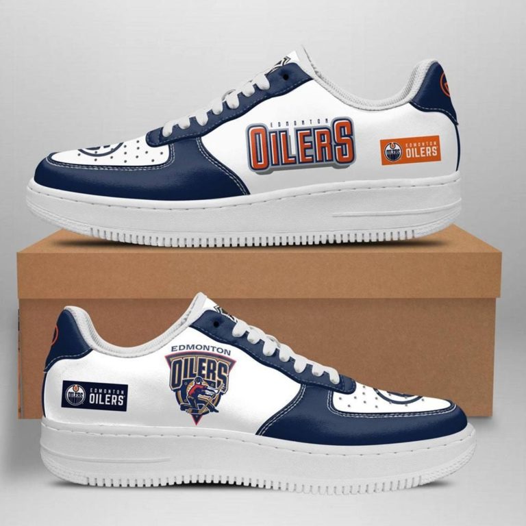 Edmonton Oilers Ice Hockey Team Custom NAF Shoes