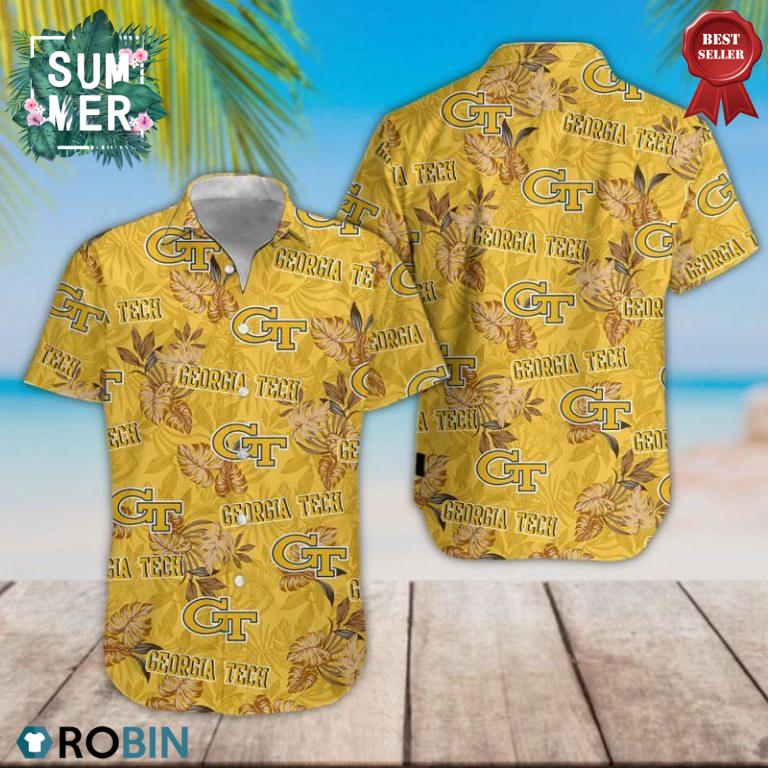 Georgia Tech Yellow Jackets Aloha Shirt
