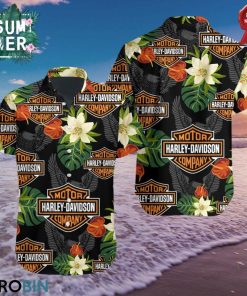 Harley Davidson Aloha Shirt