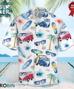 Hippie Bus Aloha Shirt