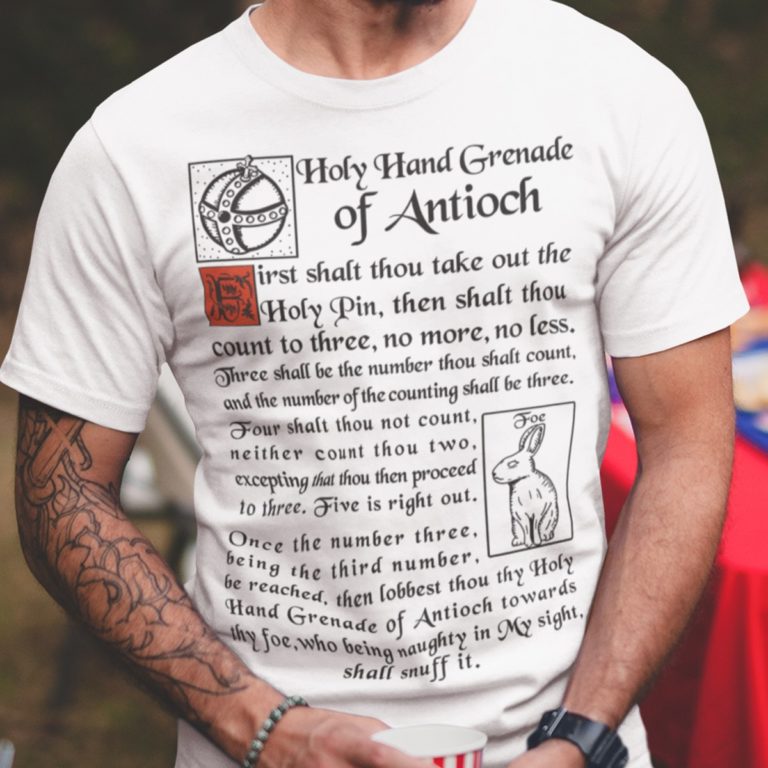 Holy Hand Grenade Of Antioch T-shirt