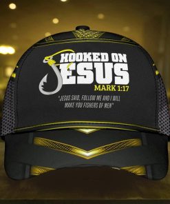 Jesus Hooked On Jesus Fishers Of Man Classic Cap Jesus Hooked On Jesus Fishers Of Man Classic Cap