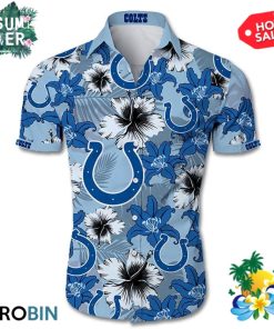 Indianapolis Colts All Over Print Aloha Shirt