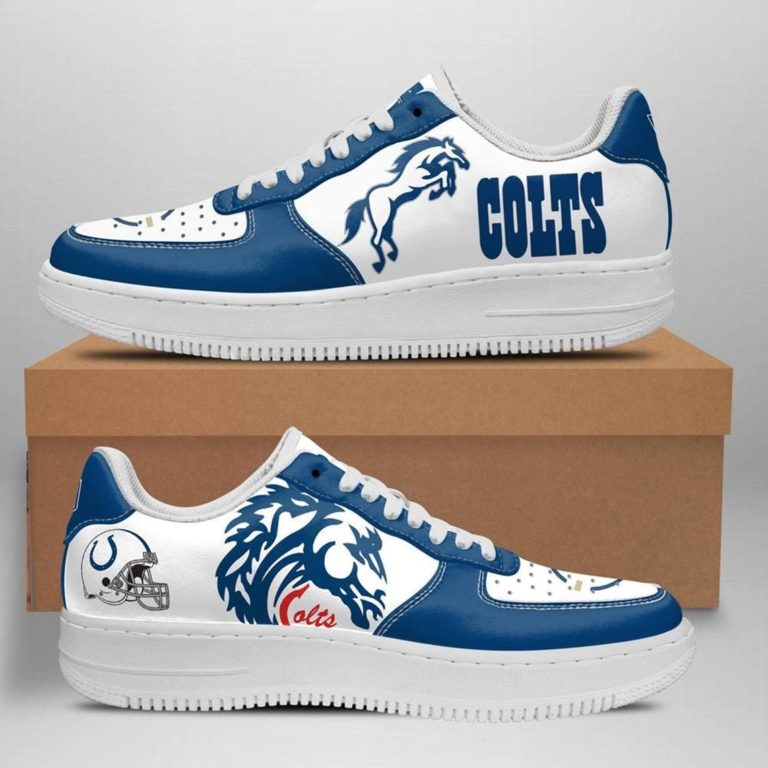 Indianapolis Colts Nike Air Force 1 Shoes