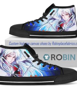 Inuyasha Sesshomaru High Top Shoes Inuyasha Sesshomaru High Top Shoes