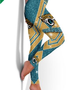 Jacksonville Jaguars Women’s High Waisted Leggings