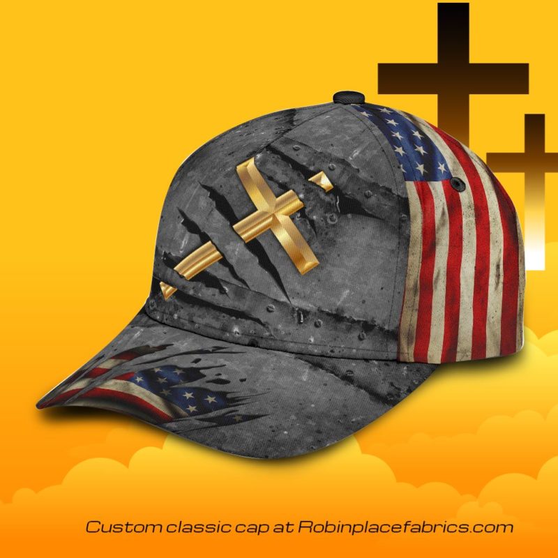 Jesus Crack Us Flag Classic Cap