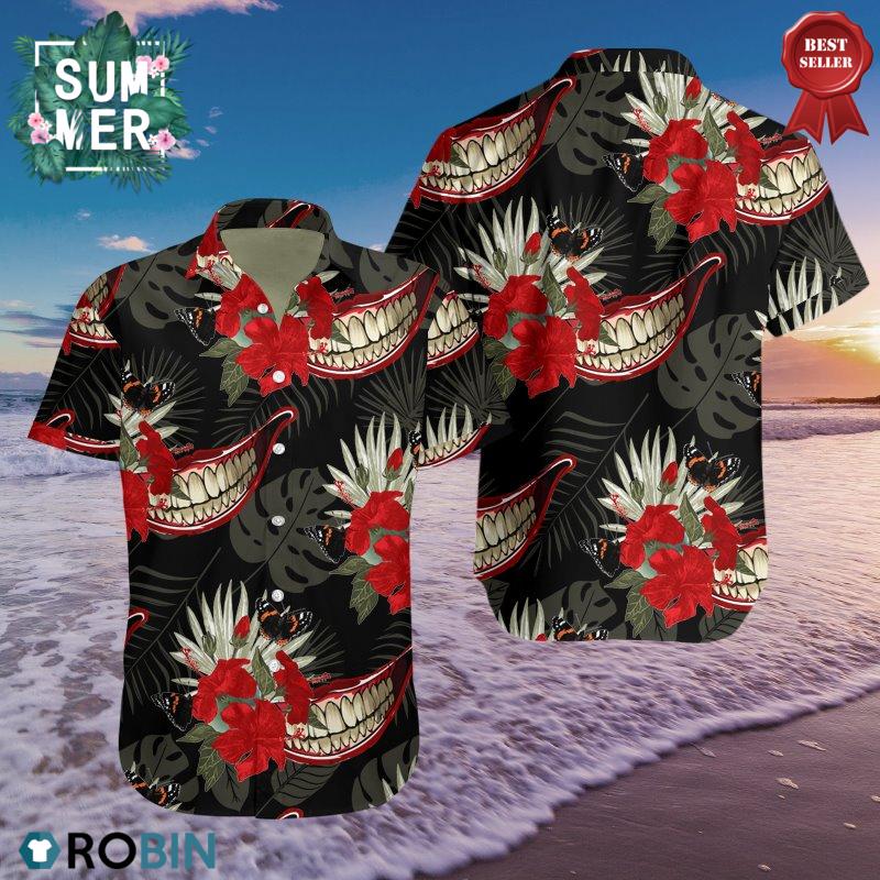 Joker Aloha Shirt, Hawaiian Shirt - RobinPlaceFabrics