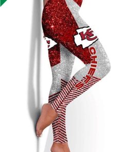 NFL Kansas City Chiefs Women’s High Waisted Leggings