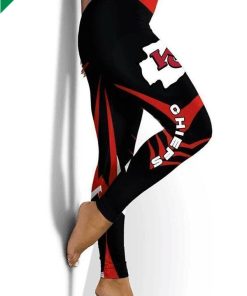 Kansas City Chiefs Women’s High Waisted Leggings Kansas City Chiefs Women’s High Waisted Leggings