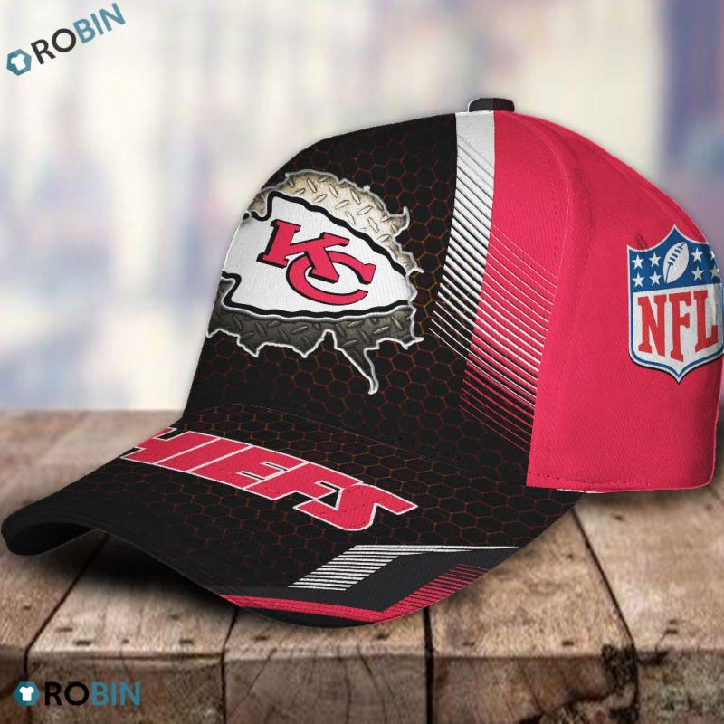 NFL Kansas City Chiefs 3d Print Caps RobinPlaceFabrics nfl-kansas-city-chiefs-3d-print-caps-robinplacefabrics