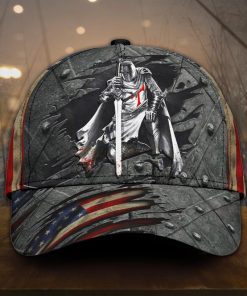 Knight Jesus All Over Print Classic Cap