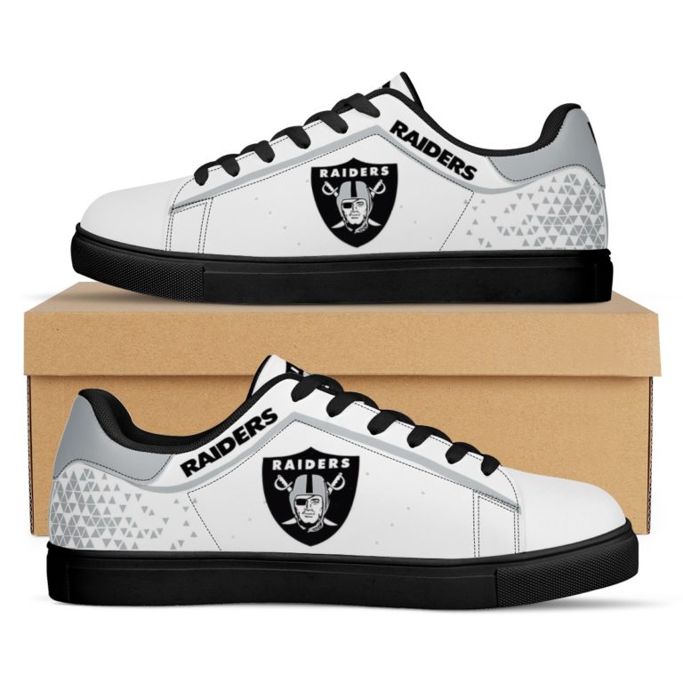 Las Vegas Raiders Custom Stan Smith Shoes