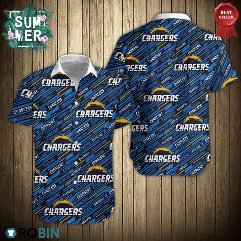 Los Angeles Chargers Aloha Shirt