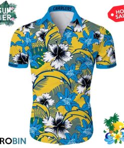 Los Angeles Chargers All Over Print Aloha Shirt