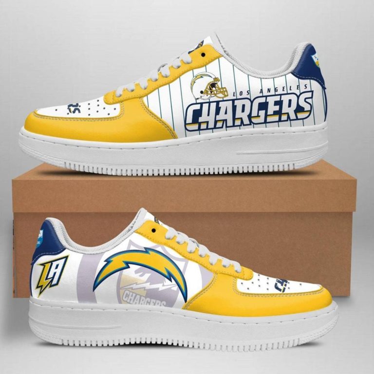 Los Angeles Chargers Football Team NAF Shoes