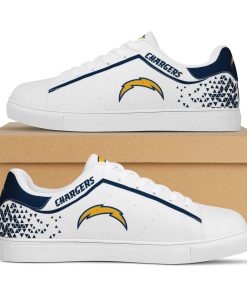 Los Angeles Chargers Football Custom Stan Smith Shoes Los Angeles Chargers Football Custom Stan Smith Shoes