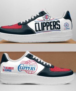 Los Angeles Clippers Basketball Nike Air Force 1 Shoes