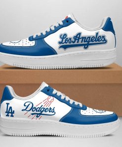 Los Angeles Dodgers Nike Air Force 1 Shoes