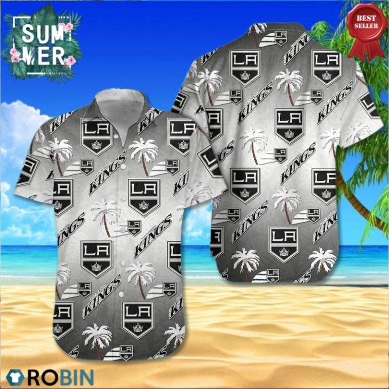 Los Angeles Kings All Over Print Aloha Shirt