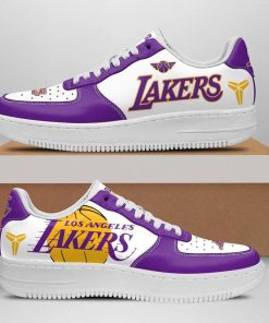 Los Angeles Laker  Nike Air Force 1 Shoes