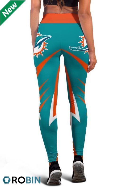 Miami Dolphins 3d Printed Leggings