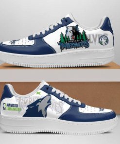 Minnesota Timberwolves Nike Air Force 1 Shoes