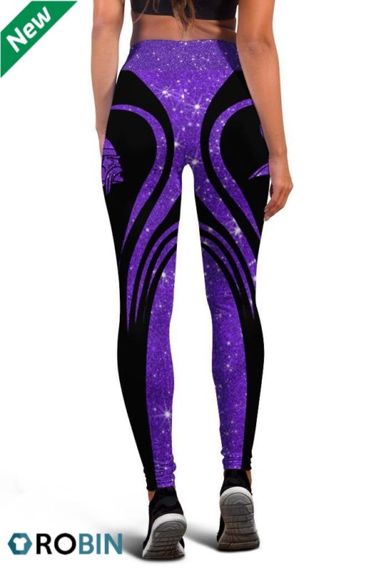 Minnesota Vikings High Waisted Yoga Leggings