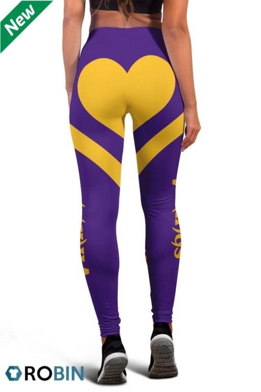 Minnesota Vikings 3d Printed Waisted Leggings