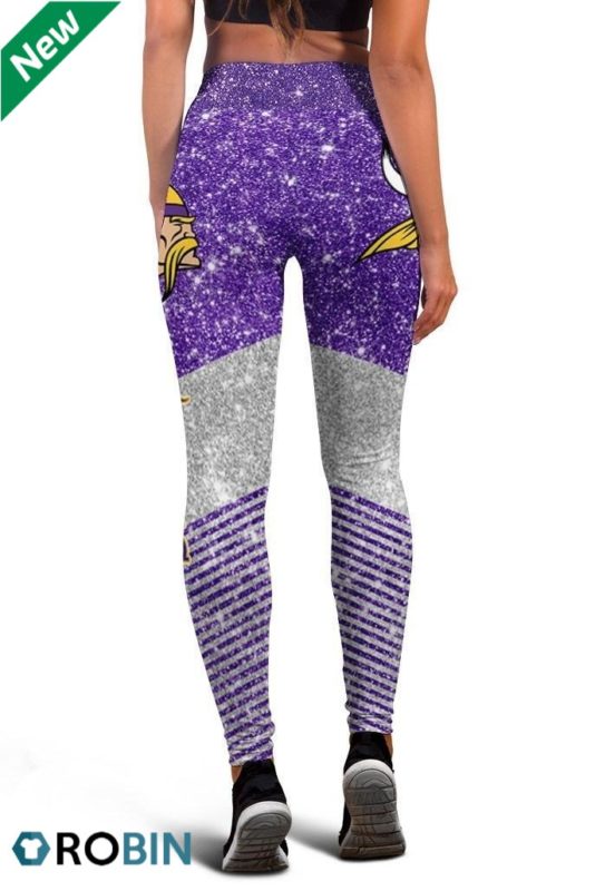 Minnesota Vikings 3d Printed Leggings