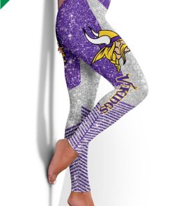 Minnesota Vikings 3d Printed Leggings