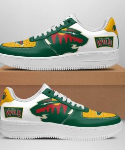 Minnesota Wild Ice Hockey Team Custom NAF Shoes
