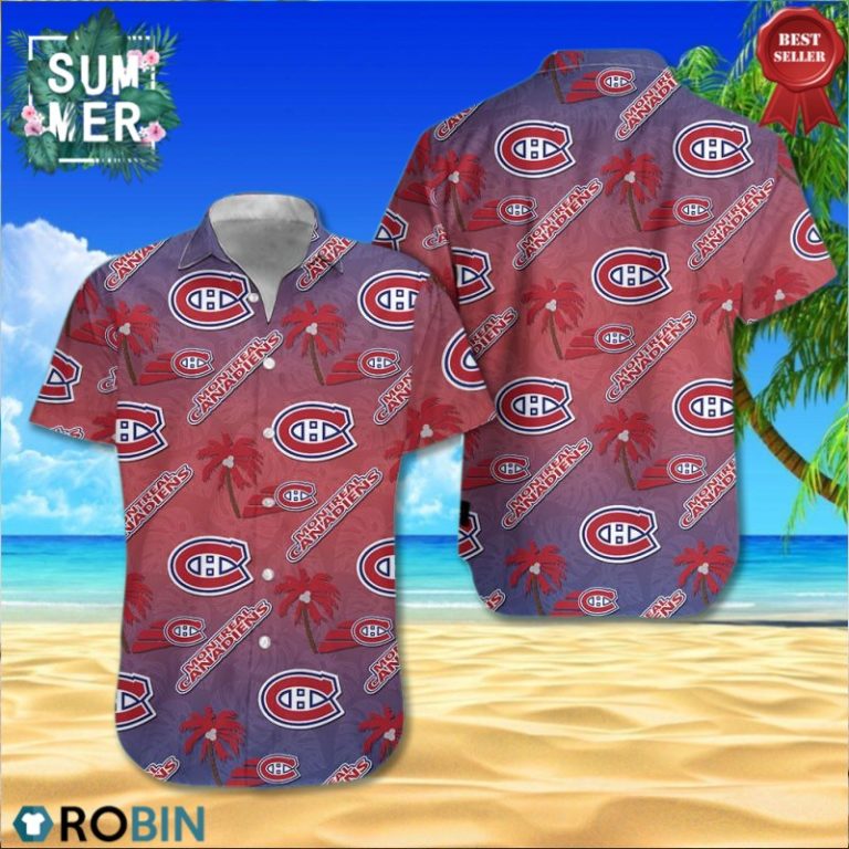 Montreal Canadiens Hawaiian Shirt