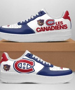 Montreal Canadiens Ice Hockey Team Nike Air Force 1 Shoes