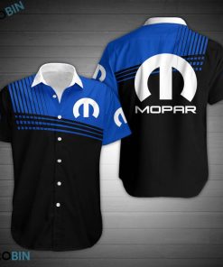 Mopar Aop Aloha Shirt, Button Up T Shirt