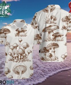 Mushroom Aloha Shirt 0410 Mushroom Aloha Shirt 0410