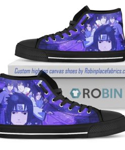 Naruto Sasuke Generations Anime High Top Shoes Naruto Sasuke Generations Anime High Top Shoes