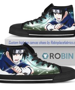 Naruto Sasuke Teenage Ninja High Top Shoes Naruto Sasuke Teenage Ninja High Top Shoes