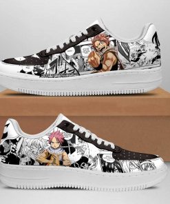 Natsu Dragneel Fairy Tail Anime NAF Shoes