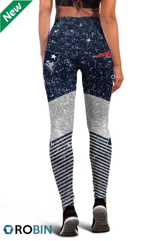 New England Patriots Football Team 3d Printed Leggings