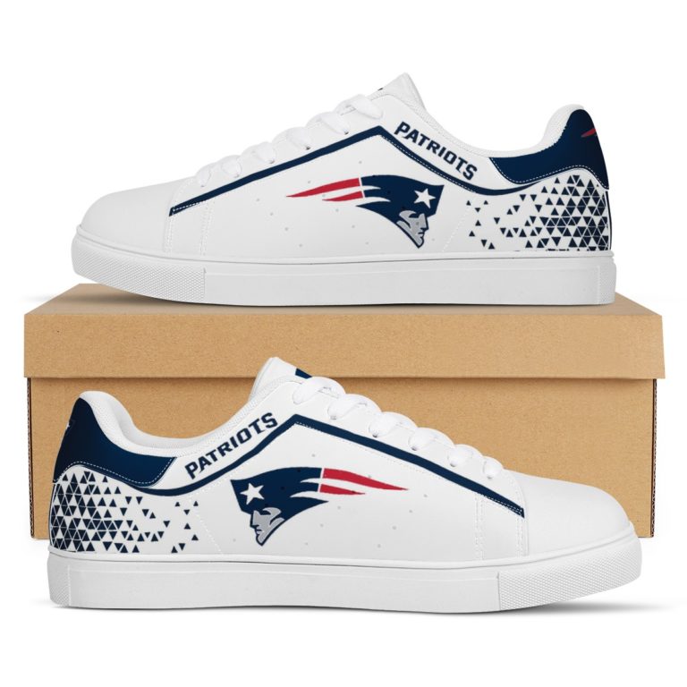 New England Patriots Custom Stan Smith Shoes