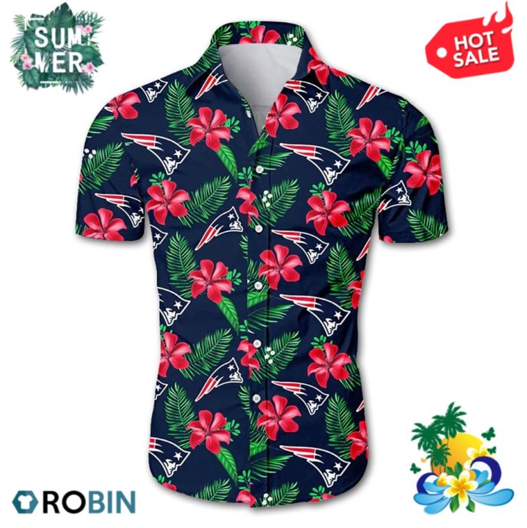 New England Patriots Hawaiian Shirt
