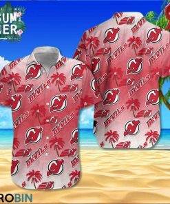New Jersey Devils All Over Print Aloha Shirt