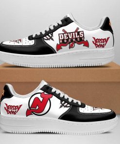 New Jersey Devils Custom NAF Shoes