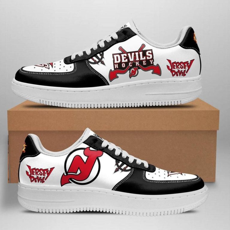 New Jersey Devils Custom NAF Shoes