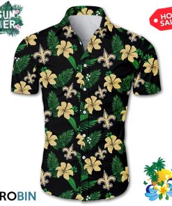 New Orleans Saints All Over Print Aloha Shirt