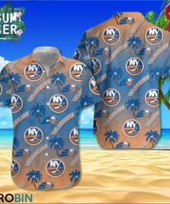 New York Islanders All Over Print Aloha Shirt New York Islanders All Over Print Aloha Shirt