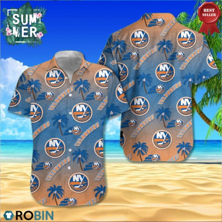 New York Islanders All Over Print Aloha Shirt